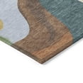 thumbnail image 3 of Addison Rugs Chantille Indoor/Outdoor Transitional Swirls Gold Machine Washable Rectangle Rug, 10' x 14', 3 of 8