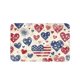 thumbnail image 2 of Independence Day Crystal Velvet Decorative Rug Thickened Sounds-Absorbing Floor Mat For Bedrooms Living Rooms And Entryways Soft Doormat, 2 of 6