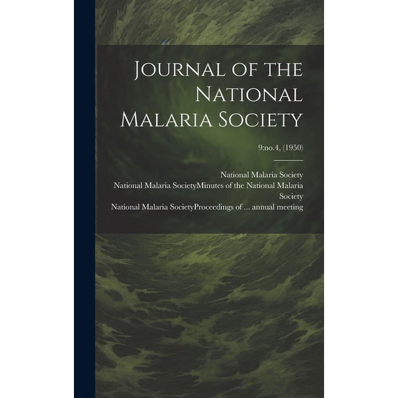 Journal of the National Malaria Society; 9: no.4, (1950), (Hardcover)