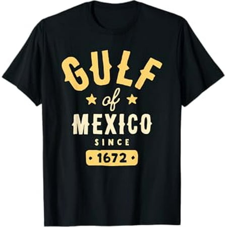 Gildan Gulf Of Mexico Since 1672 Hot Trending T-Shirt Unisex S To 5Xl