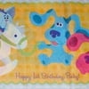 Blue's Clues 1st Birthday Plastic Table Cover (1ct)