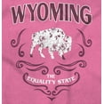 thumbnail image 2 of Wyoming The Equality State Desert Women's Plus Size Graphic Tee Brisco Brands 4X, 2 of 3