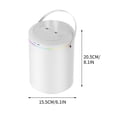 thumbnail image 3 of ¡Ahorra con Rebajas!, Humidificador de gran capacidad con pulverizador doble de 3 l para dormitorio, hogar, escritorio, máquina de aromaterapia, humidificador Akmoler, 3 of 9