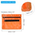 thumbnail image 2 of Uxcell Expandable Pencil Pouch for 3 Rings Binder, 1 Pack Oxford Cloth Zipper Binder Pouch Pencil Case Orange, 2 of 6
