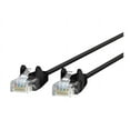 thumbnail image 2 of Belkin Slim - Patch cable - RJ-45 (M) to RJ-45 (M) - 7 ft - UTP - CAT 6 - molded, snagless - black, 2 of 5