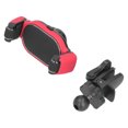 thumbnail image 2 of Mini soporte para teléfono móvil para coche con diseño de rodillo y rotación de 360° para pantallas de 4 a 6,5 pulgadas (rojo), 2 of 14