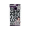 Next Style 1.5" Zebra Flocked Letters, 1 Each