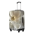 thumbnail image 2 of Fotbe Elegant Ivory Flower Luggage Cover Protector,Suitcase Protector,Scratch and Dirt Resistant,Fits 18-32 Inch Luggage-X-Large, 2 of 8