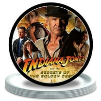 Indiana Jones Paper Plates Birthday Decorations Party Supplies Tableware Disposable Dinnerware