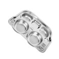 thumbnail image 4 of FELTECHELECTR Plato de cena Plato de desayuno de cocina Plato de comida de cantina Plato de comida dividida Elemento esencial de cocina, 4 of 5