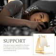 thumbnail image 3 of TEHAUX Magnetic Holder Smartphone Rack Aluminium Alloy Golden Adjustable 1Set For Tablets, 3 of 6