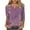 Purple, variant on TFEOQRY Blouses for Women Casual Fashionable Pullover Shirt Long Sleeve V-Neck Tops Olive Green