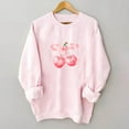 thumbnail image 6 of Xunlbb Sweatshirt for Women,Women's Bow Sweatshirt Cute Long Sleeve Round Neck Pullover Top Fashion,S-2XL, 6 of 7