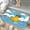 Yellow rubber duck, variant on 1pc Rubber Duck in the Sea Absorbent Non-Slip Bathroom Thickened Flannel Rug Decor,Soft,Quick Drying,Suitable For Indoor/outdoor Use,Bathrooms,Bedrooms,Kitchens,Terrace,Laundry Rooms,16"x24"