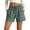 Army Green, variant on Diufon Womens Linen Shorts Plus Size High Waist Drawstring Shorts Summer Beach Vacation Shorts with Pockets