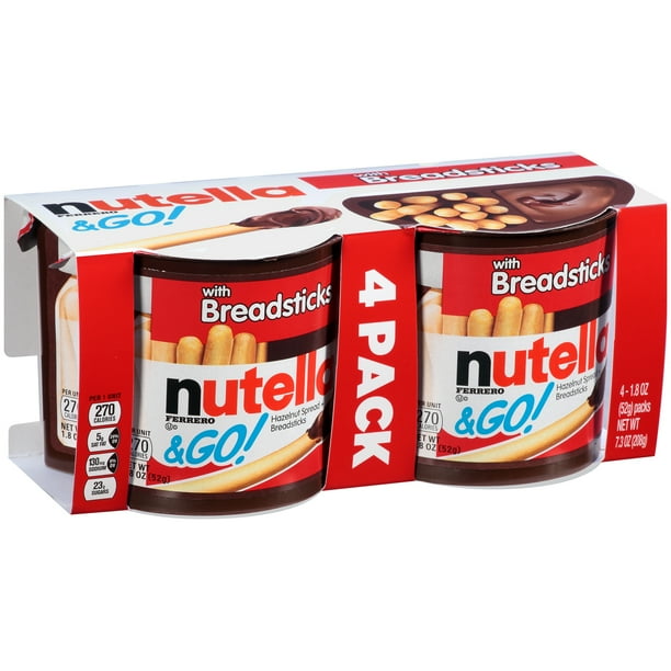 Nutella & Go 4Pack Breadstick