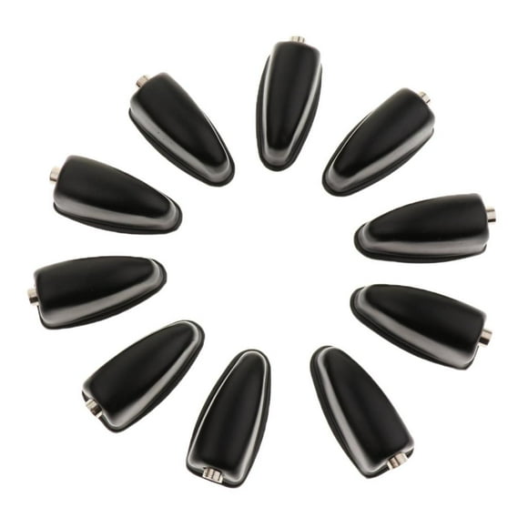 Durable Bass Drum Lugs Cw Hooks con resorte hecho de piezas de aleación Accs Bck Negro Yuyangstore Gancho para garra del bajo