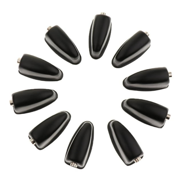 Durable Bass Drum Lugs Cw Hooks con hecho de piezas de aleación Negro shamjiam Gancho para garra del bajo