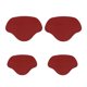 thumbnail image 2 of Plantillas de agarre rápido para talón Sunnimix Inserciones de cojín rojo, 2 of 8