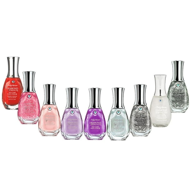 Sally Hansen Diamond Strength 9-piece Nail Polish Set Sally Hansen Diamond Strength 9-piece Nail Polish Set