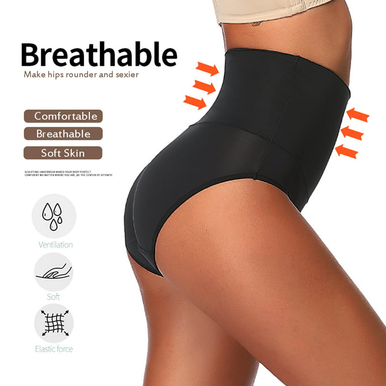Joyshaper Shapewear Underwear Seamless Smooth Brief for Women Tummy Control  Body Shaper Black-L