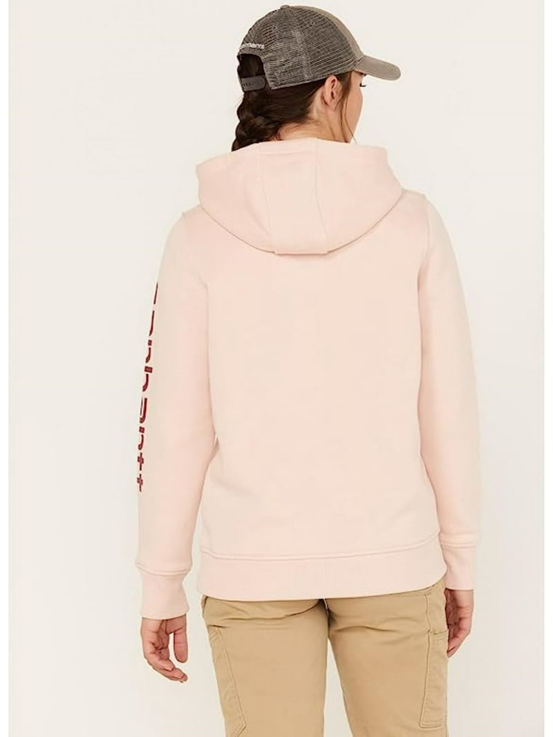 Carhartt Women's Relaxed Fit Midweight Logo Sleeve Graphic