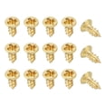 thumbnail image 1 of Tornillos de Madera de Latón Uxcell, Tornillos Autoperforantes, Cabeza Cruzada Plana, Adecuados para Bisagras de Puertas, Electrónica, Muebles M2 x 5 mm 100, 1 of 6