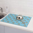thumbnail image 5 of Bingfone Turtle ,18" x 24"Dish Drying Mat for Kitchen Counter,Ultra Absorbent Microfiber, 5 of 7