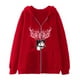 thumbnail image 4 of Sudaderas oscuras europeas y americanas para hombres y mujeres, sudaderas con capucha, parejas góticas, sudaderas Harajuku con cremallera de gran tamaño, 2023, 4 of 4