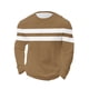 thumbnail image 5 of Blusas y camisas de manga larga con cuello redondo para hombre, ropa deportiva para el hogar, pijamas, camisetas casuales holgadas de color liso, blusa deportiva de poliéster para hombre, 5 of 5