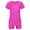 Rose, variant on Girls Boys Short Sleeve Unitard Athletic Gymnastic Biketard Ballet Dance Leotard Sport Bodysuit Jumpsuit Rose 6