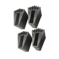 thumbnail image 3 of Meras de pies de escalera 4x, cubierta de pata de escalera de escalera cubiertas de reemplazo de pies de reemplazo de patas de extensión Pads para, 3 of 8
