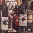 thumbnail image 3 of SoHome Cozy Living Wine Collection Runner Anti-Fatigue Kitchen Mat, Brown/Red, 17.5"x55", 3 of 9