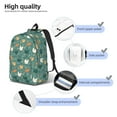thumbnail image 7 of Wukai Flowe Rooster Paper Reusable Cosmetic bag,Travel Toiletry Organizer Capacity,Waterproof Puzzle Bags, 7 of 7