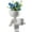 White-D, variant on Humanoid Ceramic Flower Pot Succulent Cactus Bonsai Planter Pots Container, Ceramic Crafts Vase Home Office Decoration Desk Window Sill Decor (Not Include Plants)