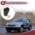 thumbnail image 2 of Cubierta antideslizante para la palanca de cambios del automóvil, protector del mango de cambio para Honda CR-V 2015-2016, negro y naranja, 2 of 6