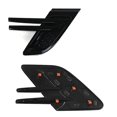 thumbnail image 3 of Decoración de la cubierta de ventilación lateral del automóvil, moldura de entrada de aire del capó del ala lateral para Range Sport, color negro, 3 of 5
