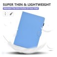 thumbnail image 5 of Simple Case for 2021 All-New Kindle Paperwhite E-reader (6.8 Inch, 11th generation) - Flip Folio Magnetic Cover with Card Holders, Slim Lightweight PU Leather/Silicone Composite Case (Blue), 5 of 5