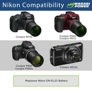 Wasabi Power Battery for Nikon EN-EL23