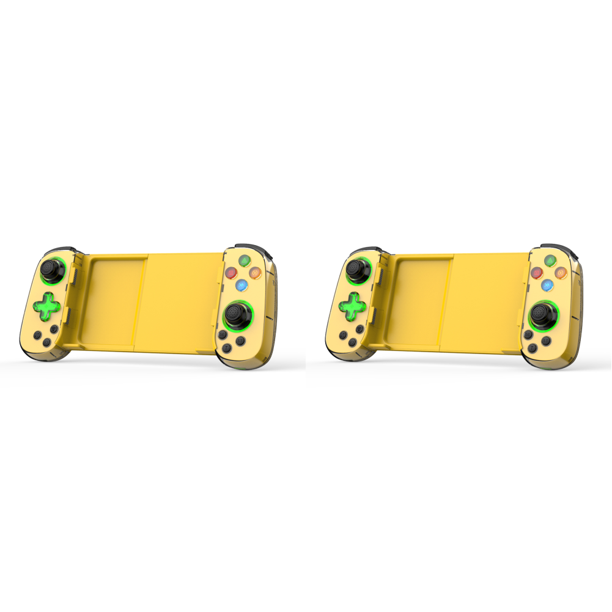 Para Android IOS Controlador Juegos Inalámbrico PS4 Switch () Amarillo