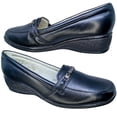 thumbnail image 3 of Zapato de Mujer en Piel Borrego para Pie Diabetico Acojinado Comodo Mocasin Casual Confort Enco Footwear  Casual Herraje Zapato Piel Borrego confort Color Negro, 3 of 6