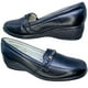 thumbnail image 3 of Zapato de Mujer en Piel Borrego para Pie Diabetico Acojinado Comodo Mocasin Casual Confort Enco Footwear  Casual Herraje Zapato Piel Borrego confort Color Negro, 3 of 6
