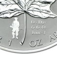 thumbnail image 2 of 2004 Canada 1 oz Silver Maple Leaf D-Day Privy (w/Box & COA), 2 of 4
