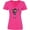 Cyber Pink, variant on Inktastic African American Girl, Cheerleaders, Blue Uniform Women's V-Neck T-Shirt