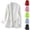 White, variant on Women Business Casual Blazer Jacket Shawl Collar Long Sleeve Blazers Coat Slim Fit Work office Outerwear Suit Jacket Green XL(XL)