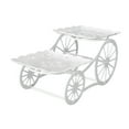 thumbnail image 2 of Tnarru 2 Tier Serving Tray 2 Layer Fruit Plate Holder Multipurpose Candy Cake Display Stand Wedding Cake Stand for Party Living Room square, 2 of 8
