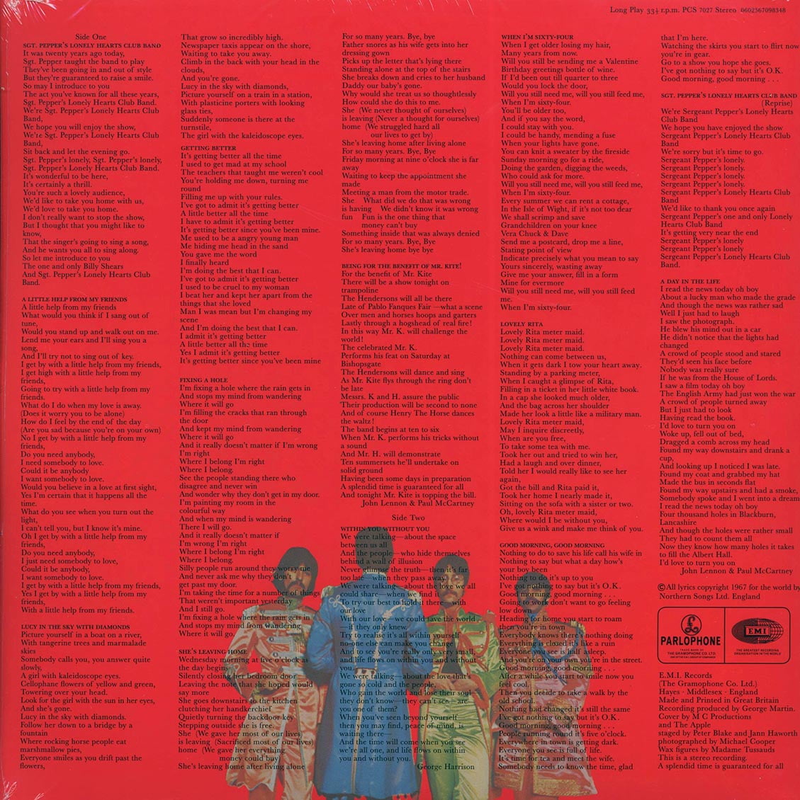 The Beatles - Sgt Pepper's Lonely Hearts Club Band (2017 Stereo Mix) - Music & Performance - Vinyl