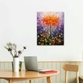 thumbnail image 2 of JEUXUS Paintings, 16x20inInch Paintings Brilliant flowers Oil Hand Painting 3D Hand-Painted On Canvas Abstract Artwork Art Wood Inside Framed Hanging Wall Decoration Abstract Painting, 2 of 4