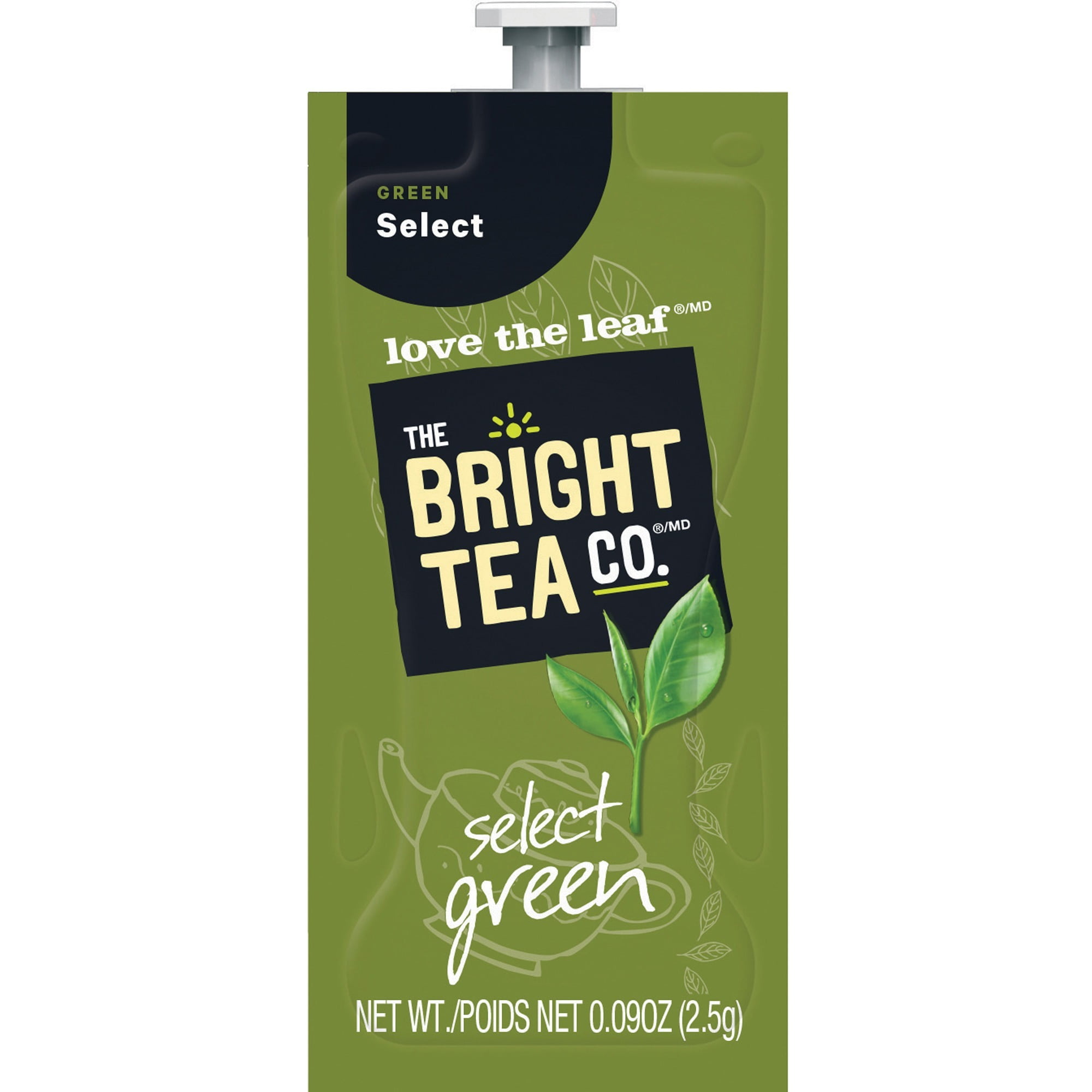 Bright Tea Co Select Green Tea, 100 / Carton (Quantity)