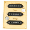 thumbnail image 3 of Single Coil Pickup,Guitar Pickup Set Black Guitar Pickup Single Coil Pickup Set Convenient Use, 3 of 9